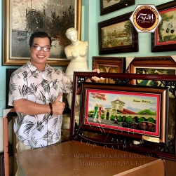 TRANH CÁT CHỢ BẾN THÀNH