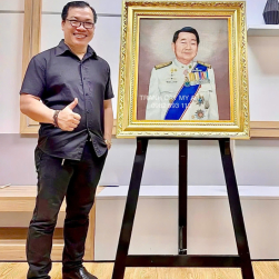 Tranh Cát My Art thực hiện tranh cát chân dung: TỶ PHÚ THÁI LAN - Dhanin Chearavanont