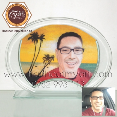 -Tranh Cát Chân Dung - CDOL-3184