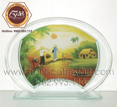 -Tranh Cát Phong Cảnh - PCOL-3100